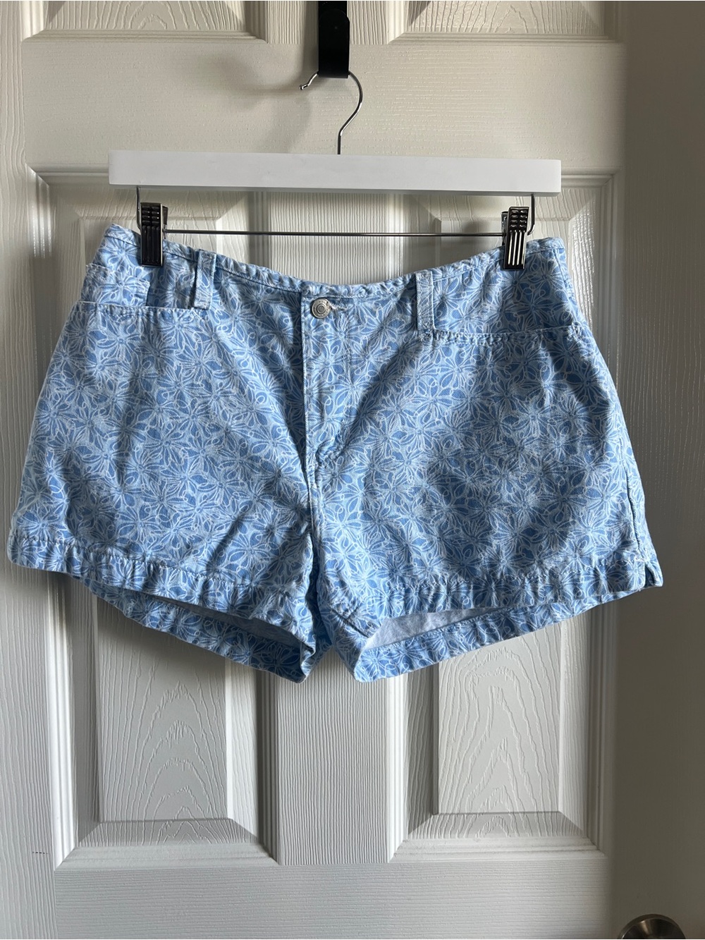 No Boundaries Blue Floral Shorts